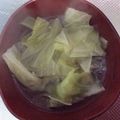 ルルルるか☆'s cooksnap of when they made 豚とキャベツの簡単コンソメスープ.