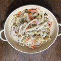 str3274's cooksnap of when they made ツナと野菜の味噌クリームうどん.