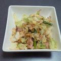 はるにゃんにゃん's cooksnap of when they made キャベツとアスパラのレモン塩炒め.