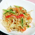 まぶたん's cooksnap of when they made 大根の中華風サラダ♪.