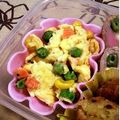 チッチキちぃ's cooksnap of when they made お弁当のおかず☆たまご炒め①☆.