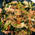 ミミコロトラ's cooksnap of when they made 早うま　野菜たっぷり春雨のオイスター炒め.