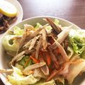 yosm♡'s cooksnap of when they made シンプル！レタスとごぼうのサラダ.