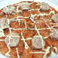 橋本慶子's cooksnap of when they made ソフト食ピザ.