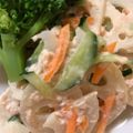 ちはるき27's cooksnap of when they made 蓮根と人参ときゅうりのツナマヨサラダ.