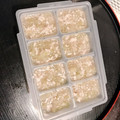 みーまま0910's cooksnap of when they made 離乳食 中期 〜鶏挽肉となす〜.