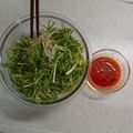 Yongren's cooksnap of when they made 激安かんたん！ピリ辛ヘルシー中華風サラダ.