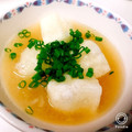 ち～ぼう's cooksnap of when they made ◆サクサクとろ～り♪揚げ餅のみぞれ汁◆.