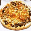 kojyu's cooksnap of when they made 和風イタリアン☆豚の甘辛そぼろピッツァ.