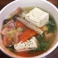 卵せんべい's cooksnap of when they made SPAMで具だくさん塩スープ.
