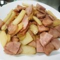 チハロック's cooksnap of when they made 大根・椎茸・ハム炒め☆.