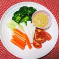 ＊れいぴん＊'s cooksnap of when they made つけてますよ。野菜スティック味噌マヨ.