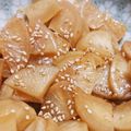 3姫の母's cooksnap of when they made たくわんのキンピラ.