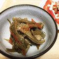 ふなっし～'s cooksnap of when they made 舞茸とごぼうのピリ辛きんぴら.