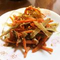 ポテくん☆'s cooksnap of when they made ♡ きんぴらごぼう ♡.