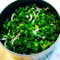 wingkabu's cooksnap of when they made 我が家のふりかけ～大根の葉としらす～.