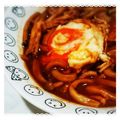 yuricco☆'s cooksnap of when they made 簡単★八丁味噌で味噌煮込みうどん.