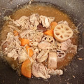 ゆりのあね's cooksnap of when they made 冷凍根菜で簡単！根菜と豚バラの筑前煮.