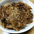 ﾋﾟﾛﾐ♡'s cooksnap of when they made 牛飯 簡単 おいしい♡お弁当にも.