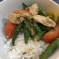 Miaaaaaaam's cooksnap of when they made 時短☆トマトとオクラ柚子胡椒にんにく炒め.