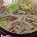 クックRBGPRI☆'s cooksnap of when they made 豚バラ肉と白菜のミルフィーユ鍋 節約簡単.