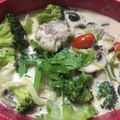クック2JWD2O☆'s cooksnap of when they made レンジで簡単♪鶏肉ときのこのクリーム煮.