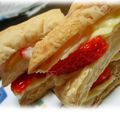 こずっぺ's cooksnap of when they made 30分で出来るいちごミルフィーユ.