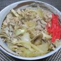 ジョングレ's cooksnap of when they made 舞茸入り生姜焼き丼.