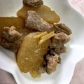 猫のミイヤ's cooksnap of when they made 塩麹豚と大根の煮物.