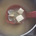 ﾌﾞﾚﾝﾀﾞ's cooksnap of when they made 簡単おふくろの味♡あさりと豆腐のお味噌汁.