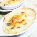 KUMI KUMI's cooksnap of when they made 鱈と長ネギのグラタン.