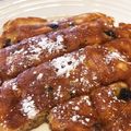 aya_sas's cooksnap of when they made 煮汁も入れて＊黒豆とバナナのホットケーキ.