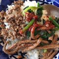 テヨン1's cooksnap of when they made 簡単！子供が野菜をパクパク食べるビビンパ.