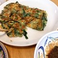 tyat's cooksnap of when they made ジャガイモとニラとチーズのチヂミ♩.
