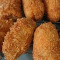 みよあこ's cooksnap of when they made 軽〜い仕上がり！しいたけの肉巻きフライ♪.