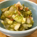 ハラペコぺこちゃん's cooksnap of when they made 白菜とめかぶの梅肉和え.