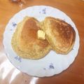 クック26K40J☆'s cooksnap of when they made 豆腐で厚焼きホットケーキ☆.