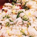 うたちまる's cooksnap of when they made 酒蒸しササミde✿サラダ風✿混ぜ寿司✿.