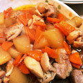 ぶっちー☆☆'s cooksnap of when they made 皮付き大根と鶏の煮物♪簡単.