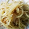 torisantom's cooksnap of when they made じゃが芋消費！おつまみに良し搾菜入り炒め.