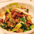 tgkachikun's cooksnap of when they made 簡単美味しいシンプル牛肉と長ネギ炒め.
