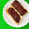 ふたごゆき's cooksnap of when they made ❁練りゴマと粒あんのトースト❁.