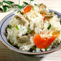３匹の大ぶたママ's cooksnap of when they made 幸運のキノコ♡タモギ茸の炊き込み御飯.