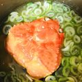 ♪さ♪'s cooksnap of when they made エビやカニを食べた後の味噌汁＾＾.