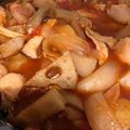 にわかぱりじぇんぬ's cooksnap of when they made ゴボウとレンコンのトマトスープ.