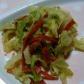 ナーちゃん's cooksnap of when they made キャベツと人参の胡麻和え.