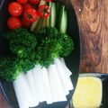 trueth1124's cooksnap of when they made 和風バーニャカウダ.