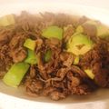 クック62K42J☆'s cooksnap of when they made 牛肉とアボカドのわさび醤油和え.