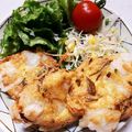 Kokko—ya65's cooksnap of when they made モチモチ餅入り＊ジャコとネギのまさご揚げ.