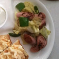 まみお✳'s cooksnap of when they made 簡単朝ごはん！魚肉ソーセージの野菜炒め.